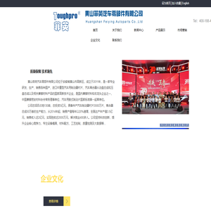 首页 - 黄山菲英汽车零部件有限公司