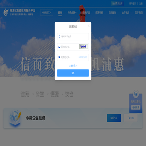 杨浦区融资信用服务平台