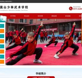 河南嵩山少林武术学校-2025招生官网