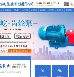 不锈钢齿轮油泵，高粘度齿轮泵，不锈钢转子泵，凸轮转子泵-上海衡屹泵业科技有限公司