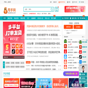 甩手网（电商综合平台） - 快乐开网店 轻松经营